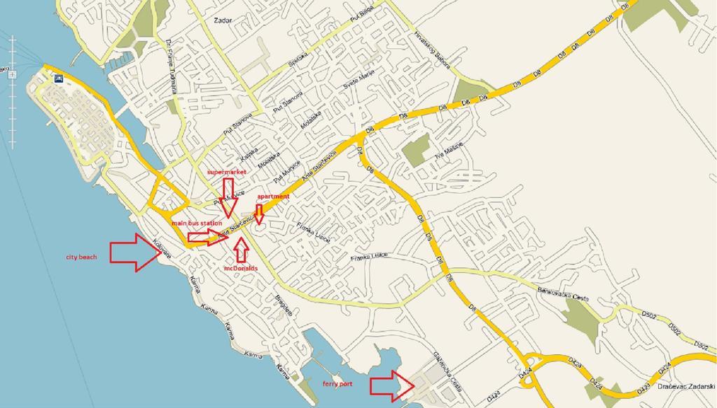 Boulevard Sweet Dreams Apartment Zadar Luaran gambar